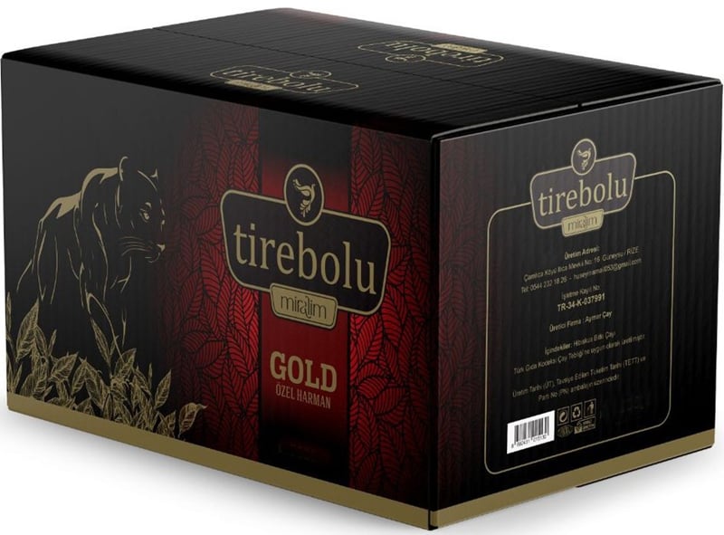 TİREBOLU ÇAY GOLD MİRALİM 6 KG  POŞET ÇAY