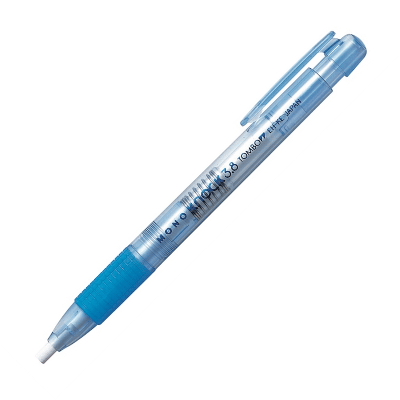 TOMBOW SİLGİ KALEM TİPİ MONO KNOCK ŞEFFAF MAVİ T-EH-KE 40
