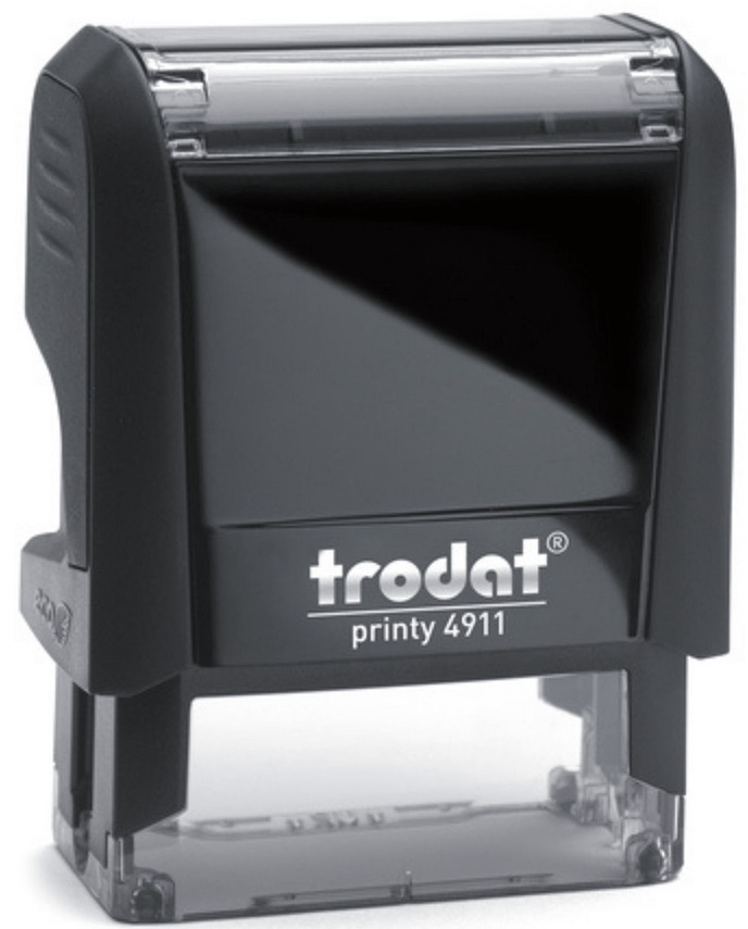 TRODAT KAŞE 4911 SİYAH KEÇELİ