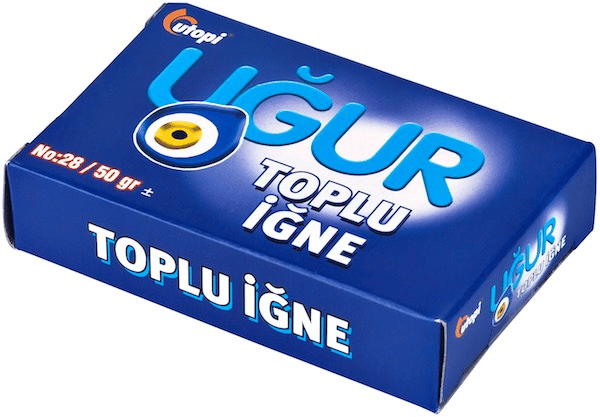 UĞUR TOPLU İĞNE NO:28   50 GR 28/50 BRNU2