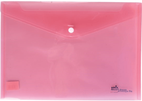 UMIX ÇITÇITLI DOSYA ŞEFFAF PEMBE U1120P-PE