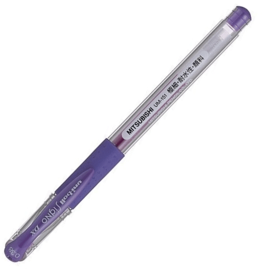 UNİ JEL KALEM SIGNO DX UM-151ND 0.38 MOR