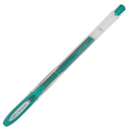 UNİ JEL KALEM SIGNO NOBLE METAL UM-120NM 0.8 YEŞİL