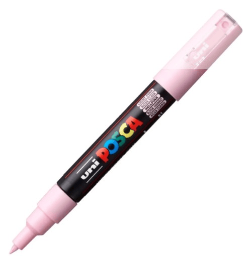 UNİ POSTER MARKÖRÜ POSCA PC-1M 0.7 AÇIK PEMBE