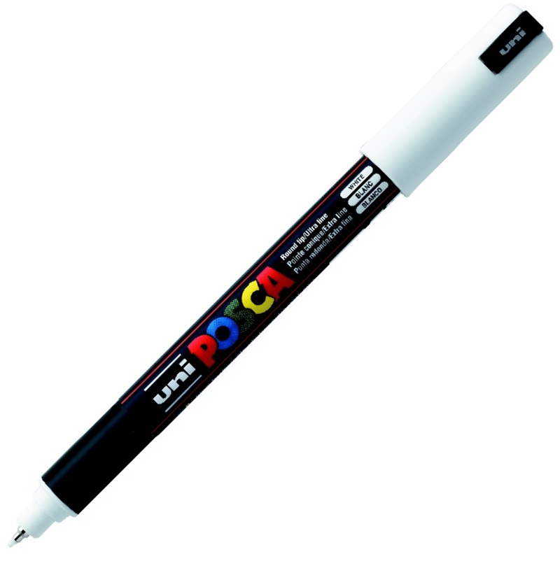 UNİ POSTER MARKÖRÜ POSCA PC-1MR 0.7 BEYAZ