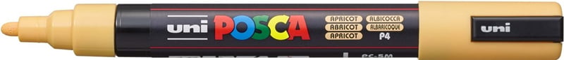 UNİ POSTER MARKÖRÜ POSCA PC-5M 1.8-2.5 KAYISI