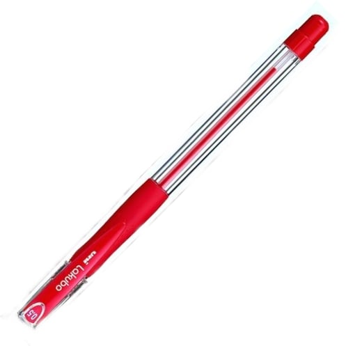 UNİ TÜKENMEZ KALEM LAKUBO SG-100 0.5 KIRMIZI