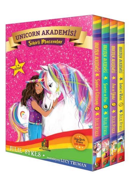 Unıcorn Akademisi Sihirli Maceralar 1- 4 Kitap Set