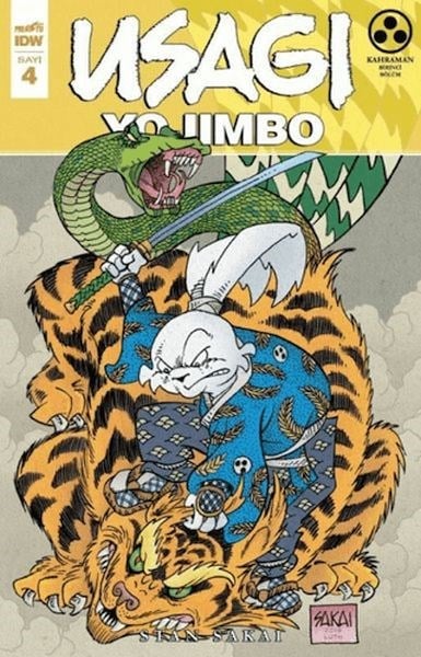 Usagi Yojimbo Sayı 04