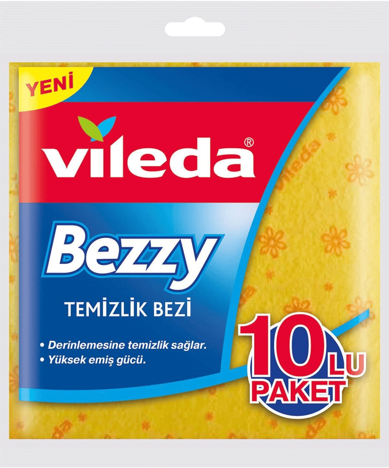 VİLEDA BEZ BEZZY TEMİZLİK BEZİ 10 LU 158083