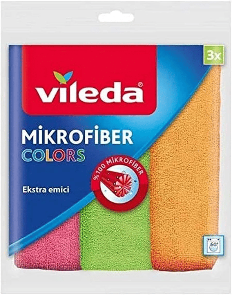 VİLEDA BEZ MİKROFİBER STYLE TEMİZLİK BEZİ EKO 3 LÜ 174434
