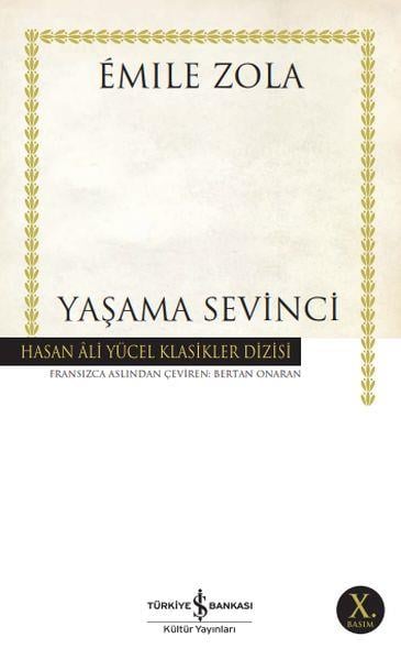 Yaşama Sevinci - Hasan Ali Yücel Klasikleri