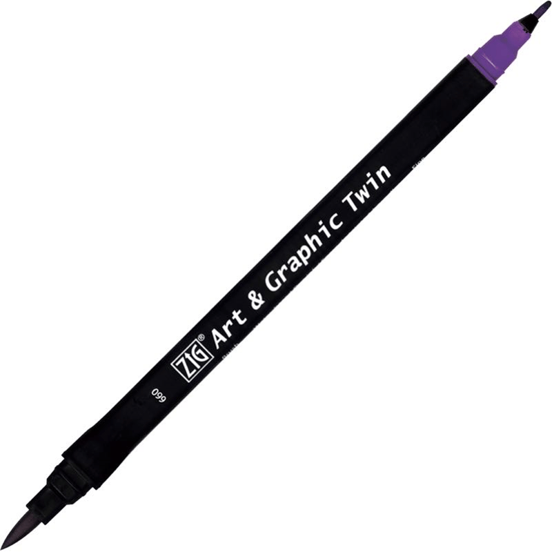 ZIG ART&GRAPHIC TWIN TUT-80 086 PALE DAWN GRAY