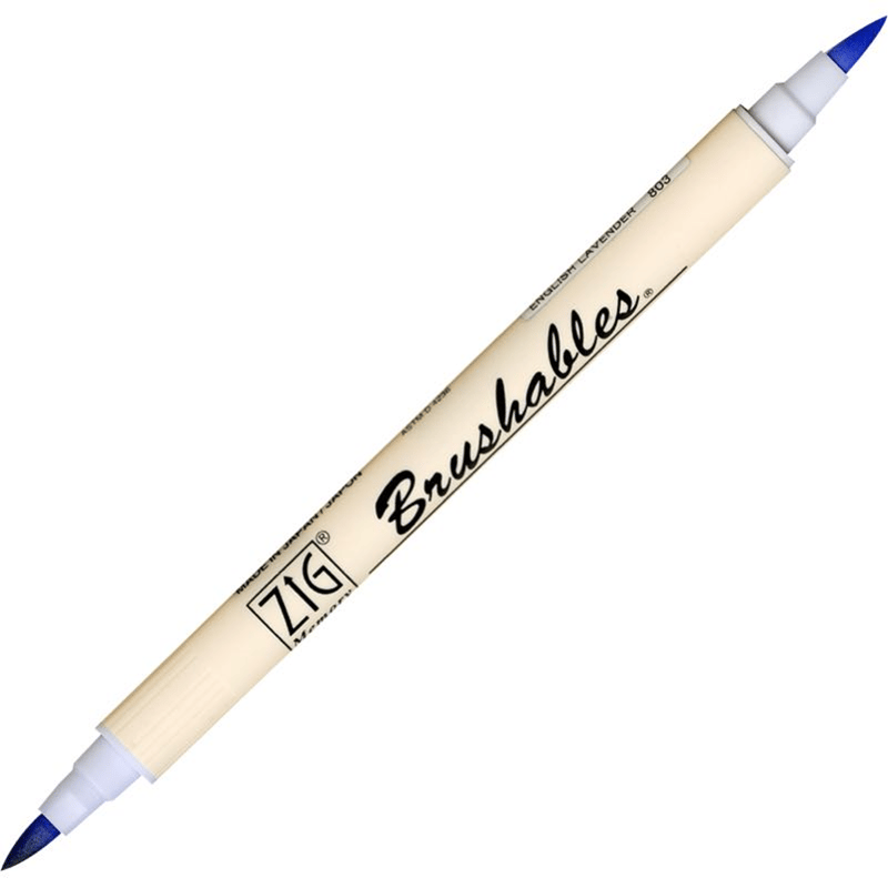 ZIG BRUSHABLES MS-7700 803 ENGLISH LAVENDER