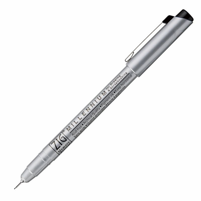 ZIG ÇİZİM KALEMİ MILLENIUM MS-02 0.3MM TURUNCU