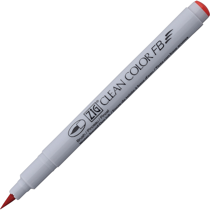 ZIG CLEAN COLOR FB-6000T 022 CARMINE RED