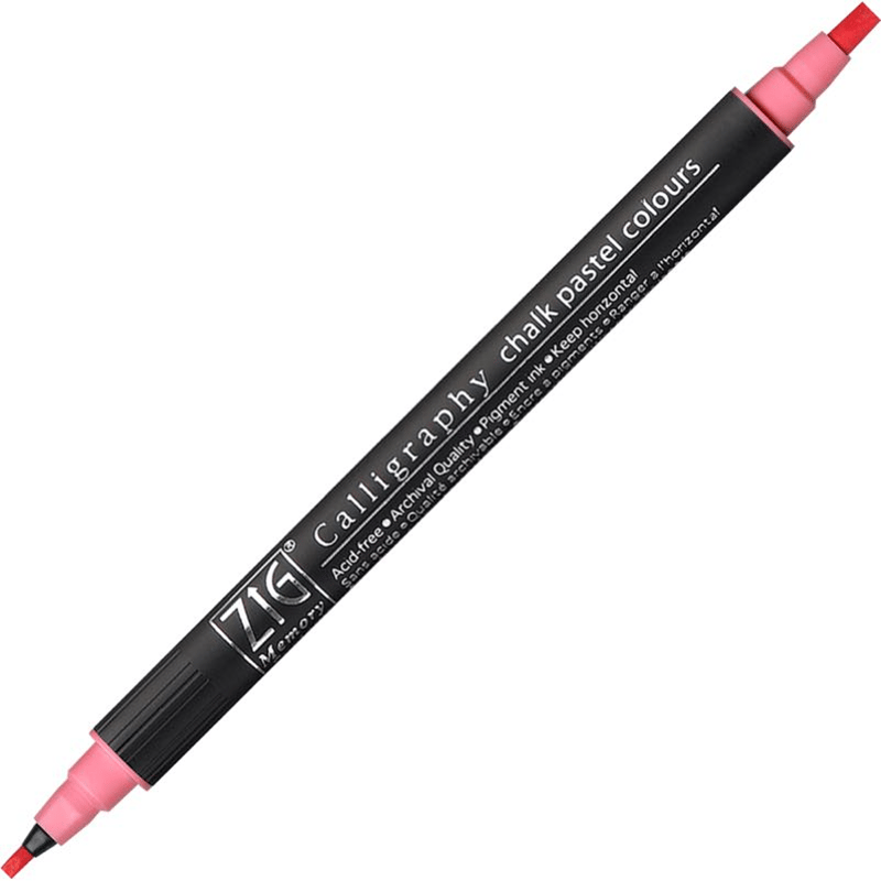 ZIG KALİGRAFİ KALEMİ CHALK PASTEL MS-6400 021 PINK