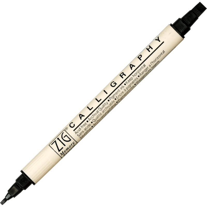 ZIG KALİGRAFİ KALEMİ MS-3400 010 PURE BLACK