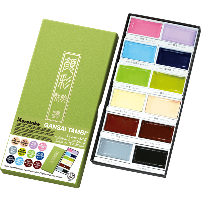 ZIG SULUBOYA GANSAI TAMBI MC20/12V II 12 LI PASTEL