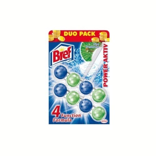 Bref Klozet Kokusu Power Aktiv İkili 8 Top Çam 100 Gr