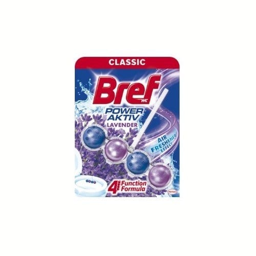 Bref Klozet Kokusu Power Aktiv Tekli 4 Top Lavanta 50 Gr