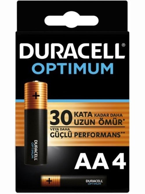 Duracell Pil Optımum 4 Lü Aa Kalem