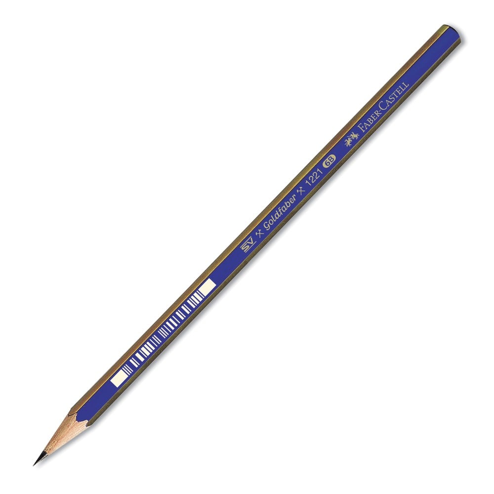 Faber-Castell Kurşun Kalem Gold Dereceli 1221 12'li 6B 112506