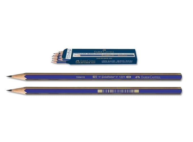 Faber-Castell Kurşun Kalem Gold Dereceli 1221 12'Li H 112511