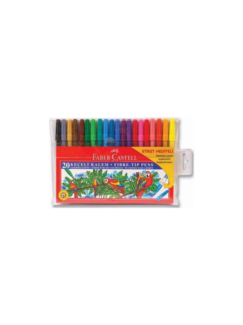 FABER KEÇELİ KALEM 20 RENK 155120