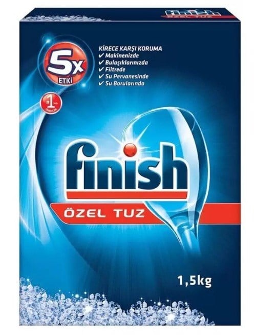 Finish Bulaşik Makinesi Tuzu 1500 Gr. Action