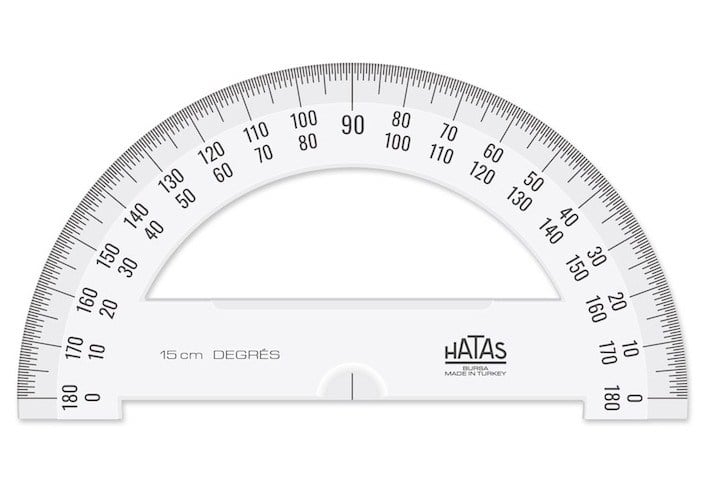 Hatas Minkale Plastik Yarım Daire 15 Cm 00910