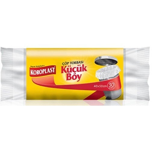 Koroplast Çöp Torbası Güçlü Küçük 40X50 Cm 30'Lu St01500318