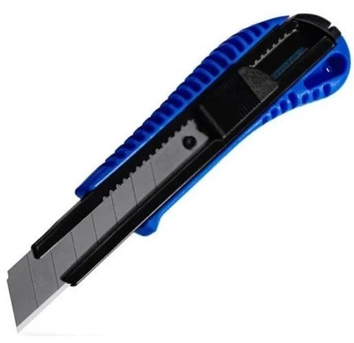 Kraf 629G Geniş Maket Bıçağı - Plastik Gövde Metal Ağız