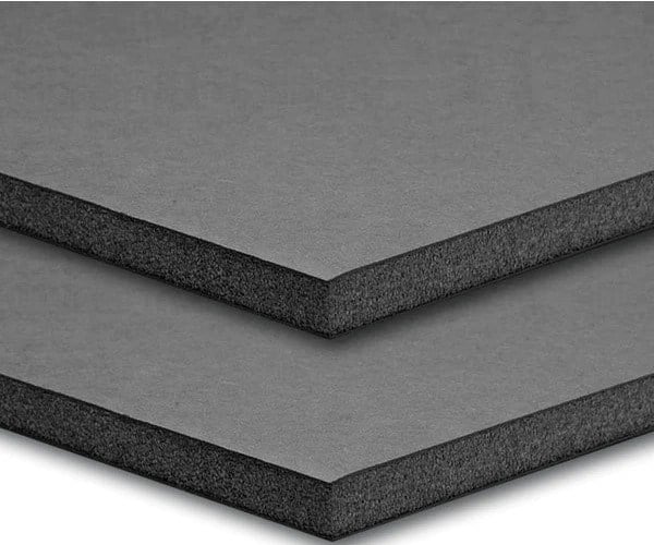 Kraf Maket Kartonu Köpüklü Eko  70X100   1 Mm Siyah 7011Se
