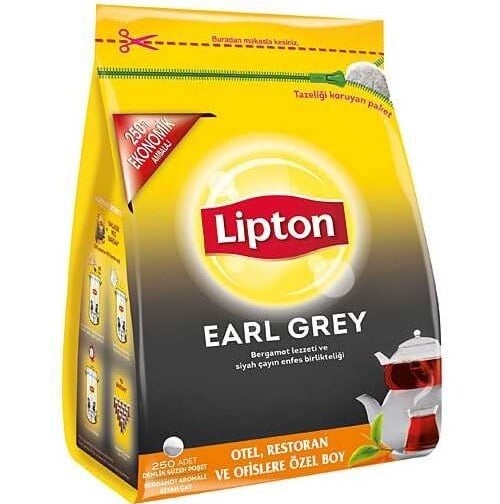 Lipton Demlik Poşet Çay Earl Grey 250'Li (3.2G)