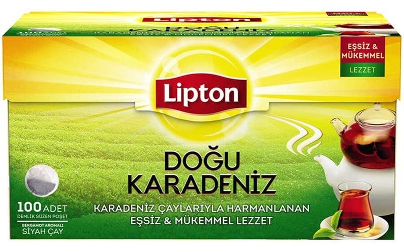 Lipton Doğu Karadeniz Demlik Poşet Çay 100'Lü (3.2 Gr)