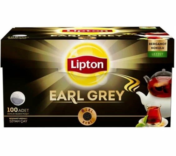 Lipton Earl Grey Demlik Poşet Çay (100'Lü Paket - 3.2 Gr)