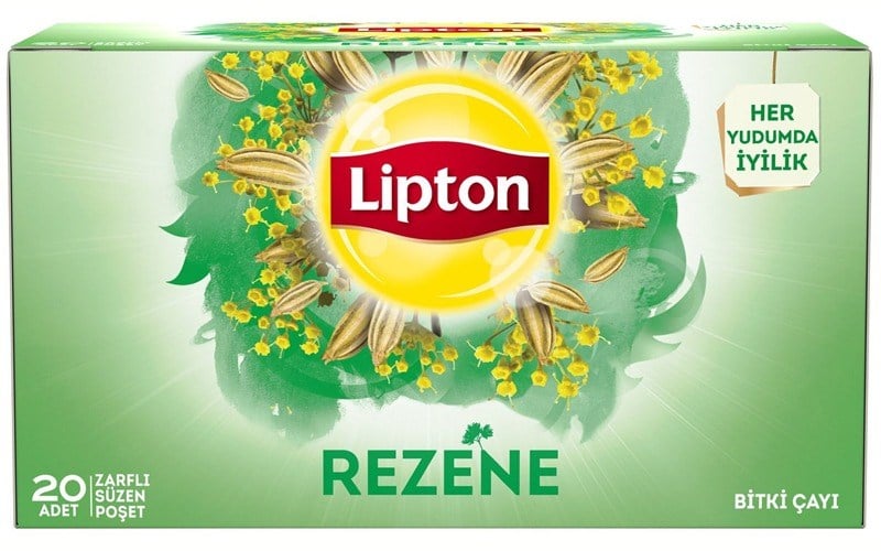 Lipton Rezene Bitki Çayı 20Li Süzen Poşet