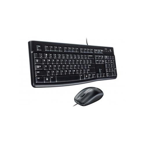 Logitech Klavye Mouse Set Mk120 Kablolu Q Usb Siyah 920-002560
