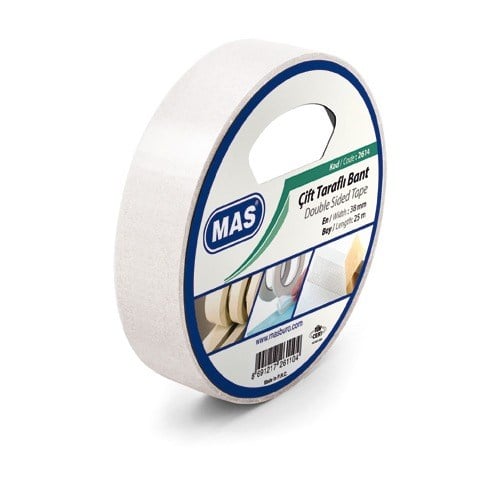 Mas Çift Taraflı Bant 38Mm/25M 2614