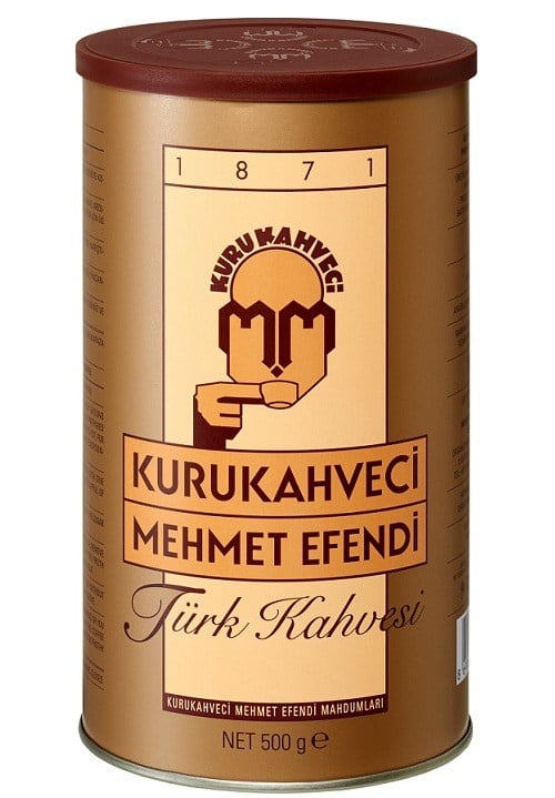 Mehmet Efendi Türk Kahvesi 500 Gr Teneke Kutu