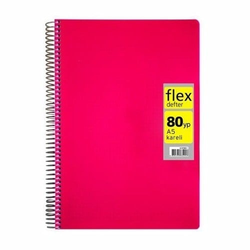 Mynote Defter Flex Neo Pp Kapak Spiralli (A5 - 40 Yaprak Çizgili)