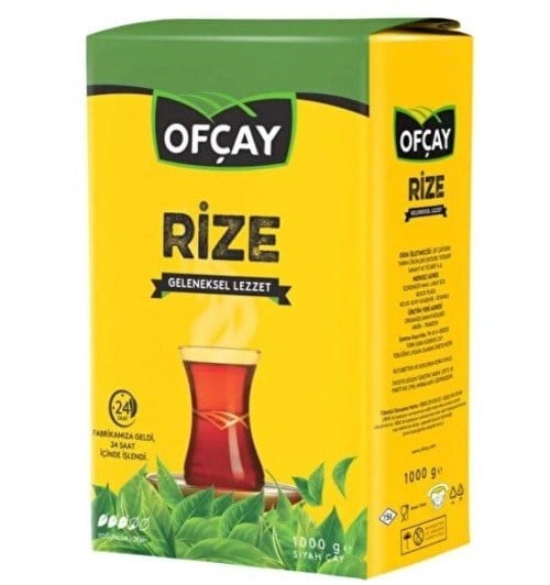 Ofçay Hazine Rize Dökme Çay 1 Kg (Profesyonel Kurumsal Fabrika, İdari Çay Ocağı Ve Yoğun Sirkülasyon Yemekhane Nizam Serisi)