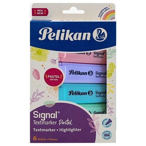 Pelikan Fosforlu Kalem Pastel Set 6'Lı Pl60078802Fk6