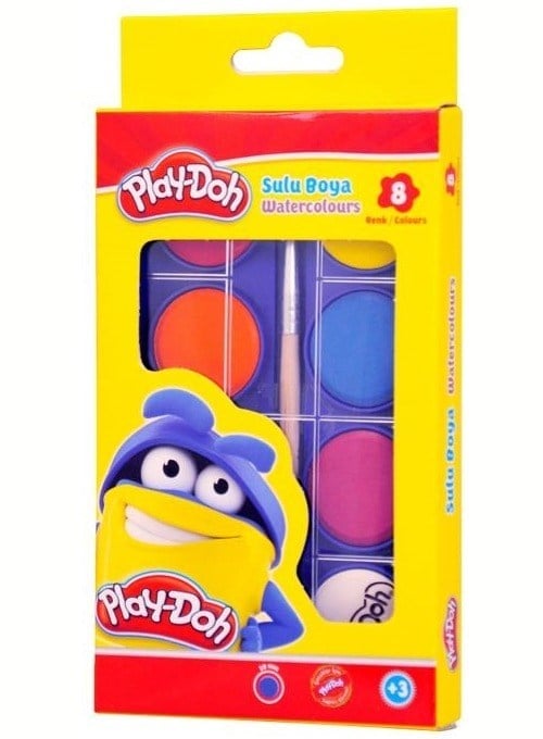 Play-Doh Suluboya 8 Renk Su001