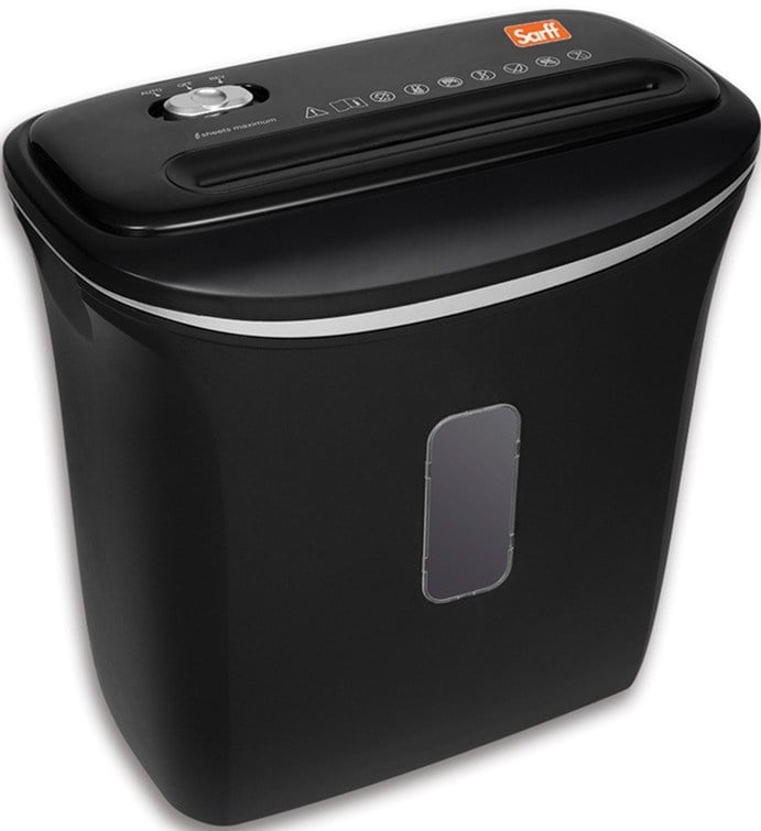 Sarff Ps200 Evrak İmha Makinesi (6 Sayfa - 4X30 Mm - 12 Litre)