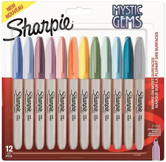 Sharpıe Permanent Set Fıne 12 Li Mystıc Gems 2157681