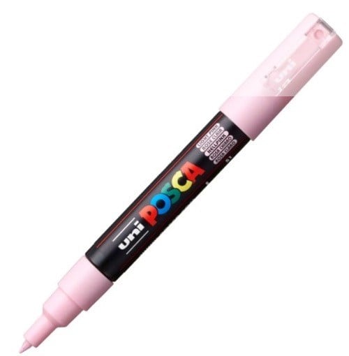Uni Poster Markörü Posca Pc-1M 0.7 Açık Pembe