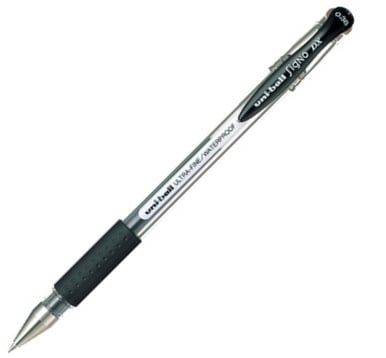 Uniball Jel Kalem Signo DX UM-151ND 0.38 Kahve-Siyah