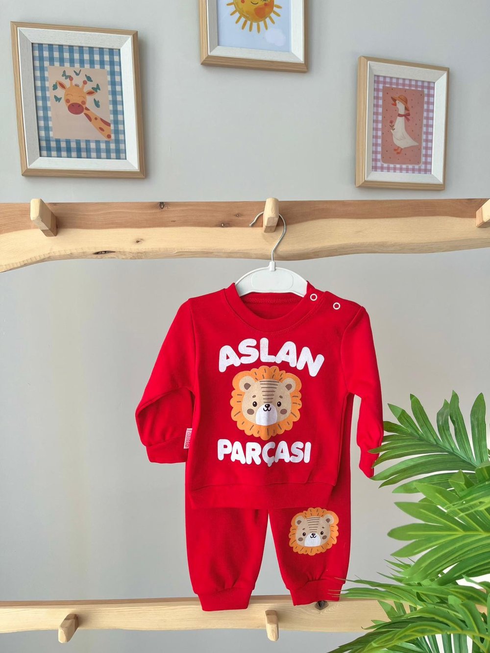 Aslan Parçası Takım Kırmızı